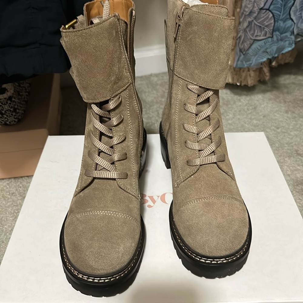 Bdand New See by Chloe Mallory Biker boots